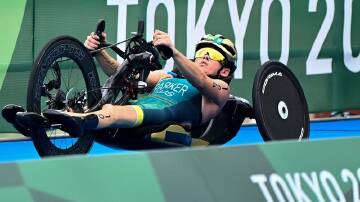 Paralympian Lauren Parker hopes to go for gold in paratriathlon and cycling in Paris in September. (HANDOUT/SPORT THE LIBRARY/PARALYMPIC AUSTRALIA)