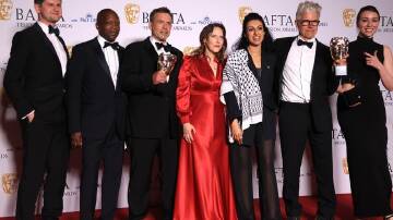 The cast of Top Boy won the best drama series at the BAFTA TV awards. (EPA PHOTO)