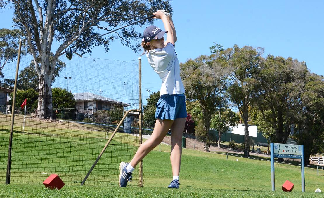 Taree golfer Quedesha Golledge was runner up in the Seaside Classic at Port Macquarie.