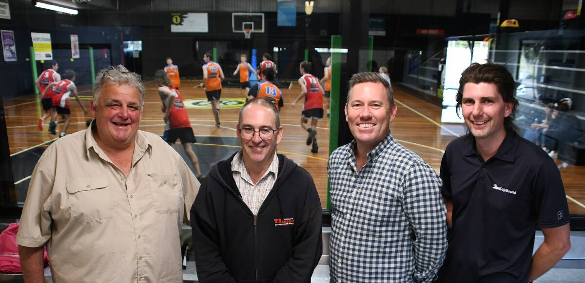 Manning Valley sportstar of the year award committee members Garry Stephen, Mick McDonald, Tony Barton and Kyle Brown. 