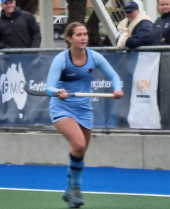 Priya Bourke playing for NSW Country this week.