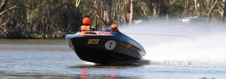 Super class boat Superman will be one of the boats in action in the Bridge to Beach ski classic in Taree on October 15/15.