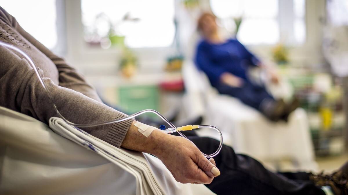 Chemotherapy lounge. Picture Shutterstock. 