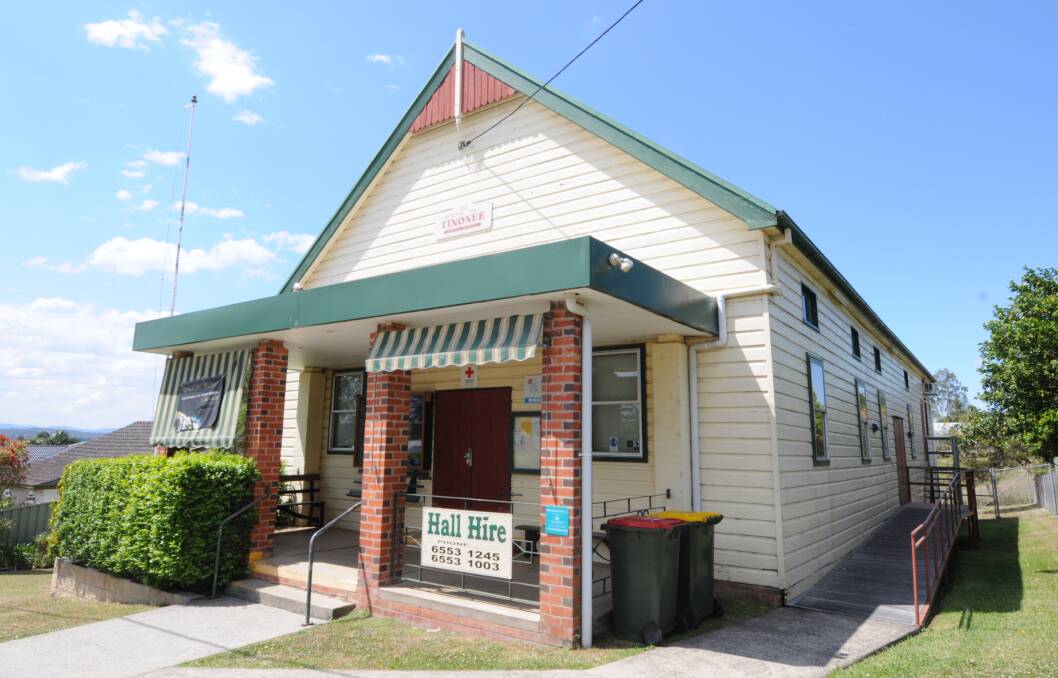 The Tinonee Memorial School of Arts Hall committee is looking at sourcing grants for air conditioning for the hall. File Picture